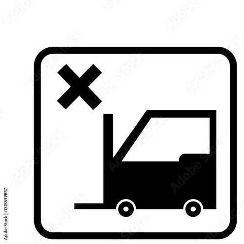 Packaging Symbols. Fragile signs set.