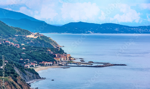 Marina di Pisciotta village, by Cilento Coast, Italy