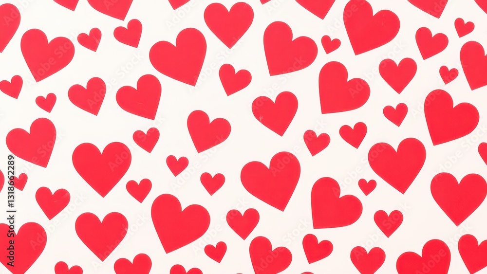 a close up of a red and white heart pattern on a white background a close up of a red and white heart pattern on a white background