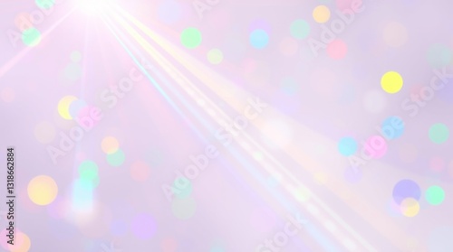A background template featuring iridescent colors, random color