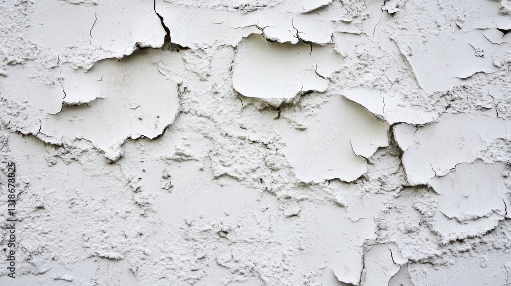 Close-up of peeling paint on a wall. Close-up of peeling paint on a wall.