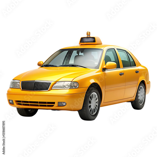 yellow taxi car