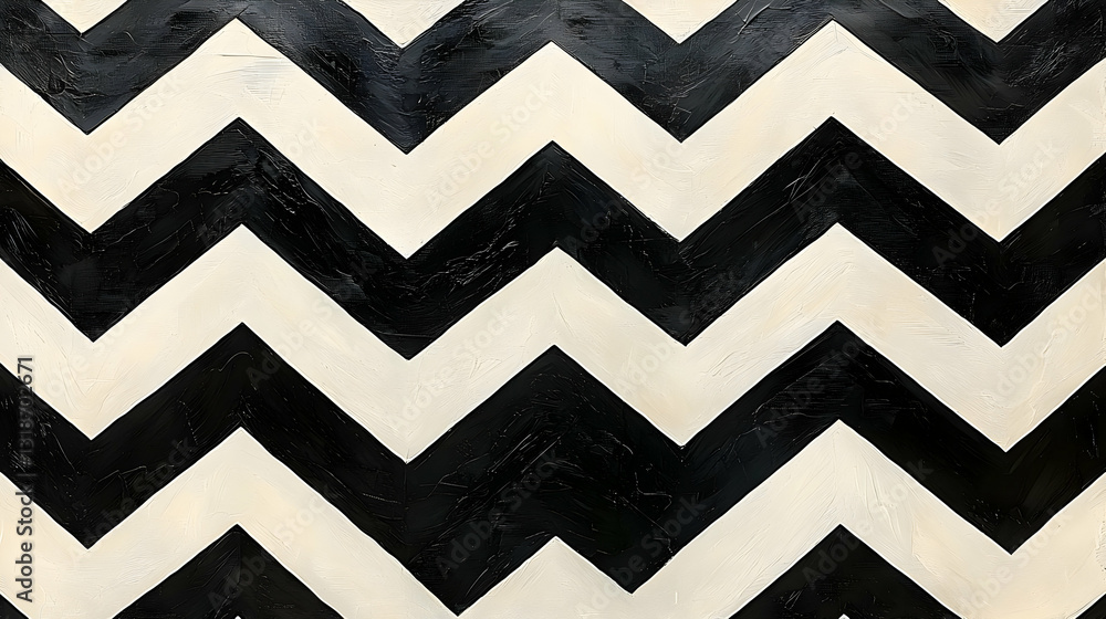 Black and Cream Chevron Pattern Background Black and Cream Chevron Pattern Background