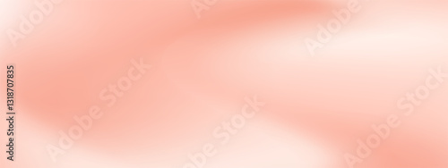 Smooth peach gradient background. Simple vector gradient background