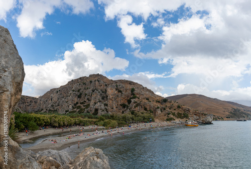 Obraz na płótnie Preveli Beach w salonie