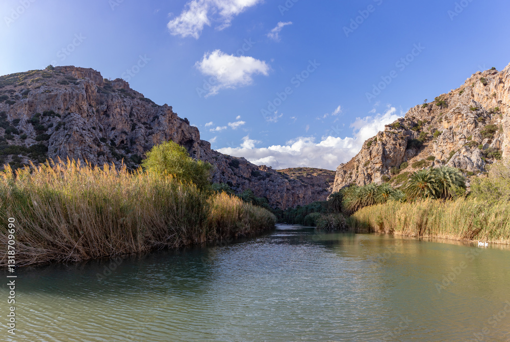 Preveli Beach and Preveli Palm Forest