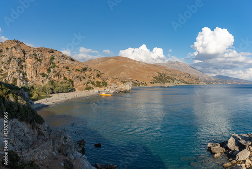 Obraz na płótnie Preveli Beach w salonie