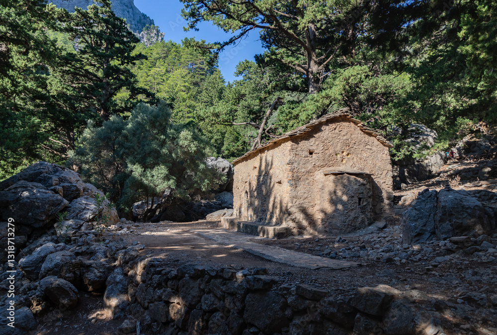 Samaria Gorge - Saint George Church