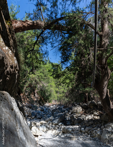 Obraz na płótnie Samaria Gorge Landscape w salonie