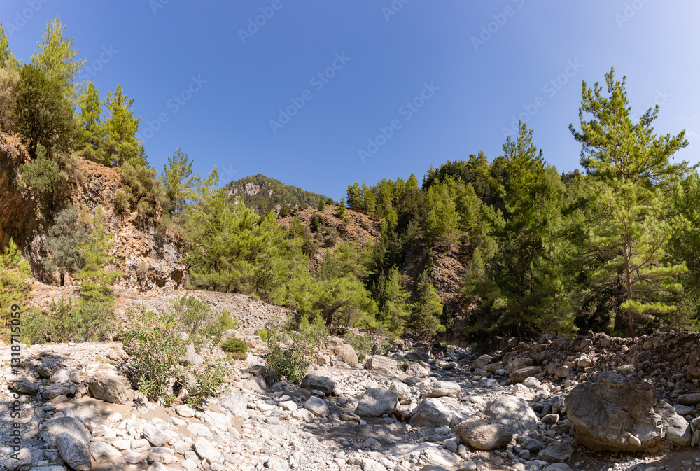 Samaria Gorge Landscape