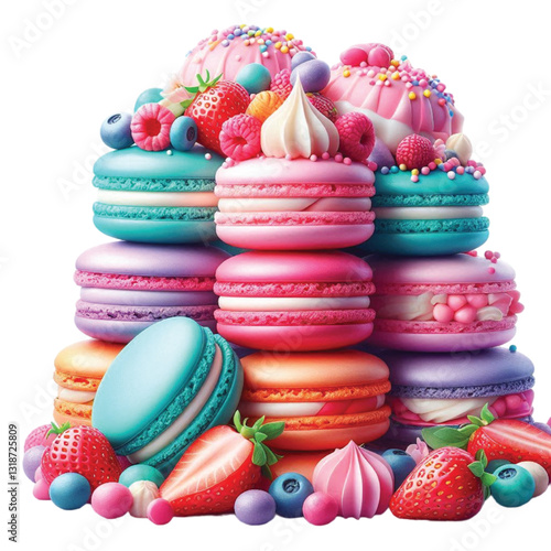 Macarons vector
