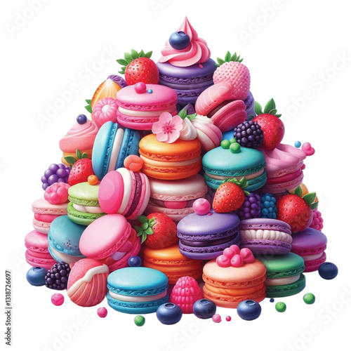 Macarons vector