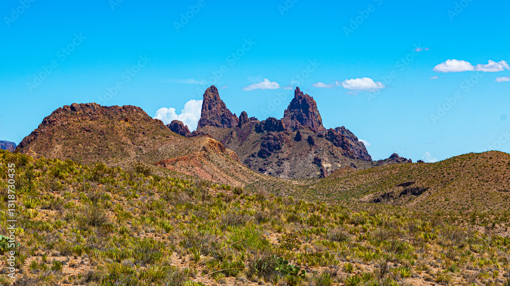 Einsame Landschaften im Big Bend Nationalpark Einsame Landschaften im Big Bend Nationalpark