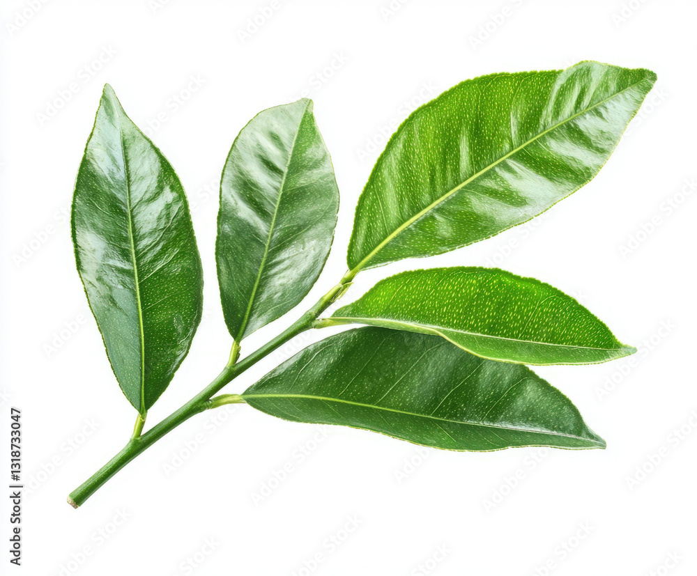 Obraz premium lime leaf isolated