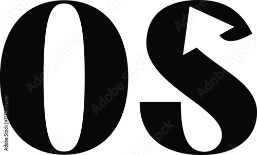 letter s arrow recycle or exchange logo with vector file.