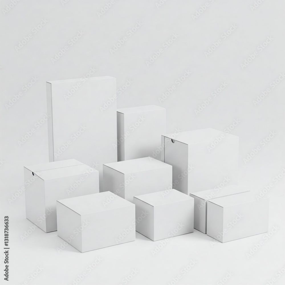 Obraz premium Mockup Items