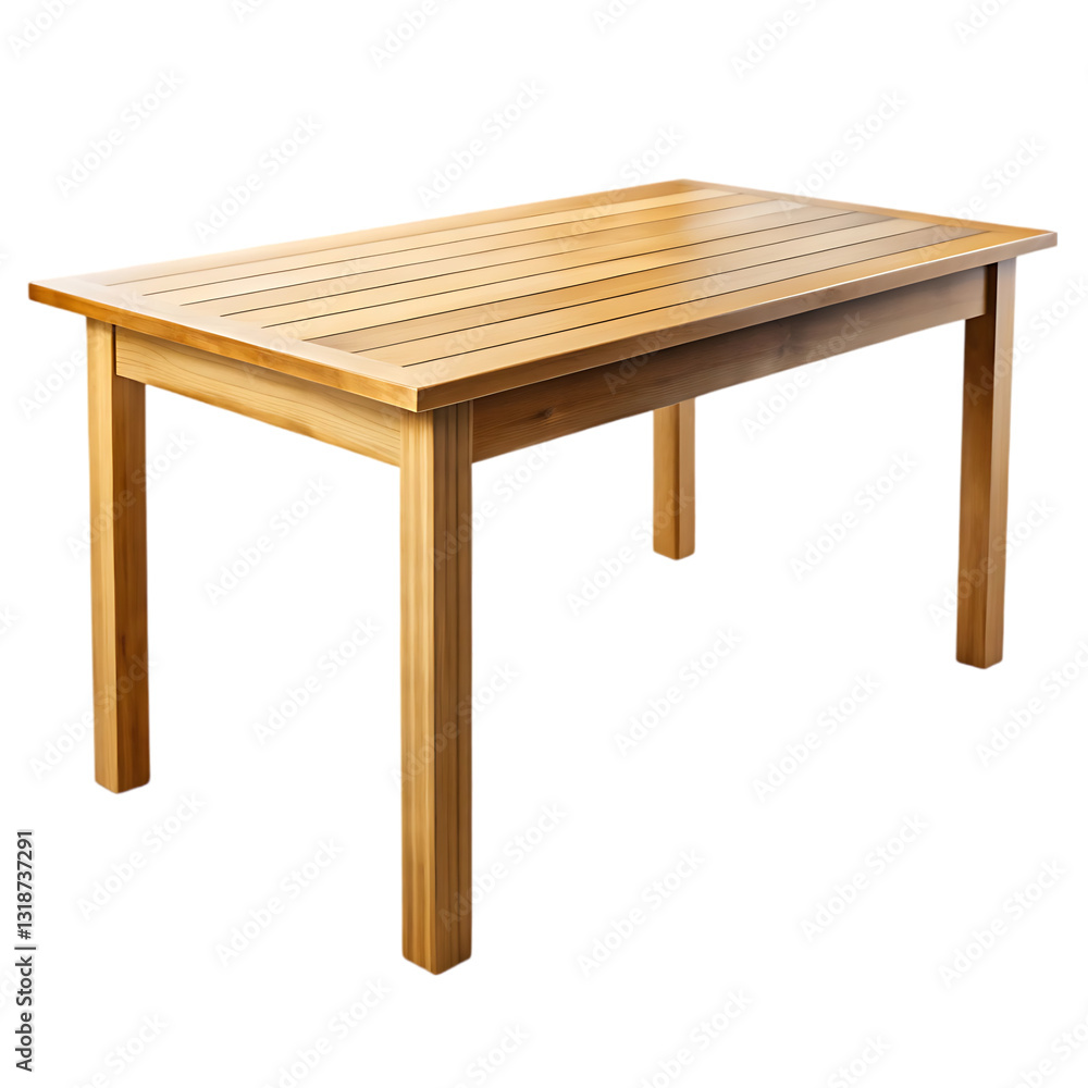 wooden table isolated on white wooden table isolated on white