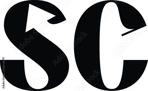 letter s arrow recycle or exchange logo with vector file.