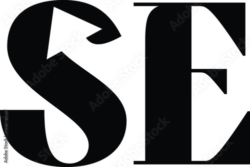 letter s arrow recycle or exchange logo with vector file.