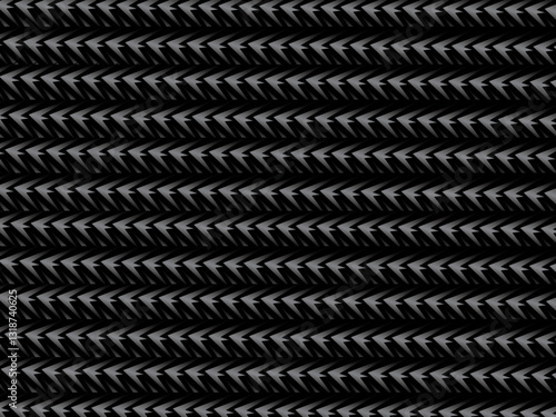 Metal texture steel background. Modern sheet metal 3d pattern. 3d black iron vector illustration.