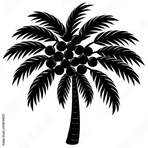 tree silhouettes with white background