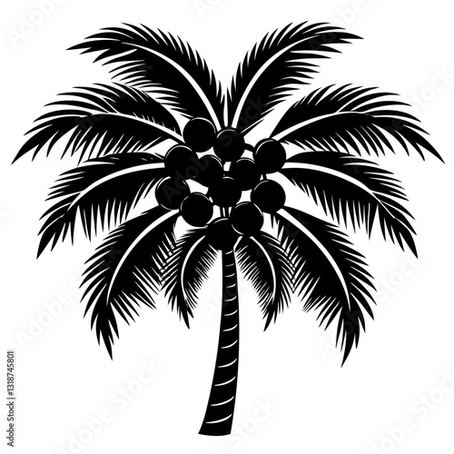 tree silhouettes with white background