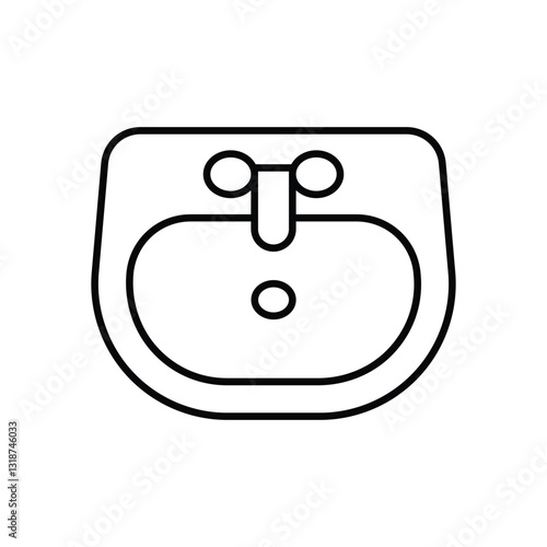 Sink Vector icon