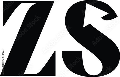 letter s arrow recycle or exchange logo with vector file.