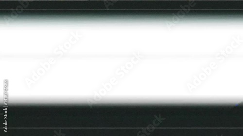 VHS flickering lines, grain pattern overlay distortion