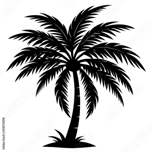 tree silhouettes with white background
