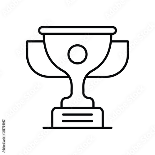 Trophy Vector icon