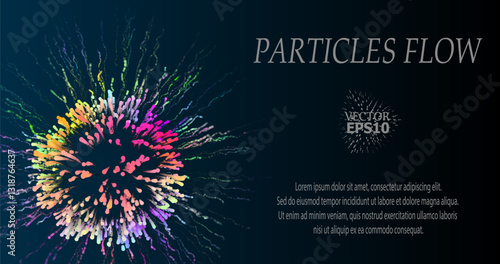 Abstract vector visualization of neural connections. Thin colored lines connect nodes, creating a dynamic flow of information. Gradients and glowing dots highlight the learning process of the neural n