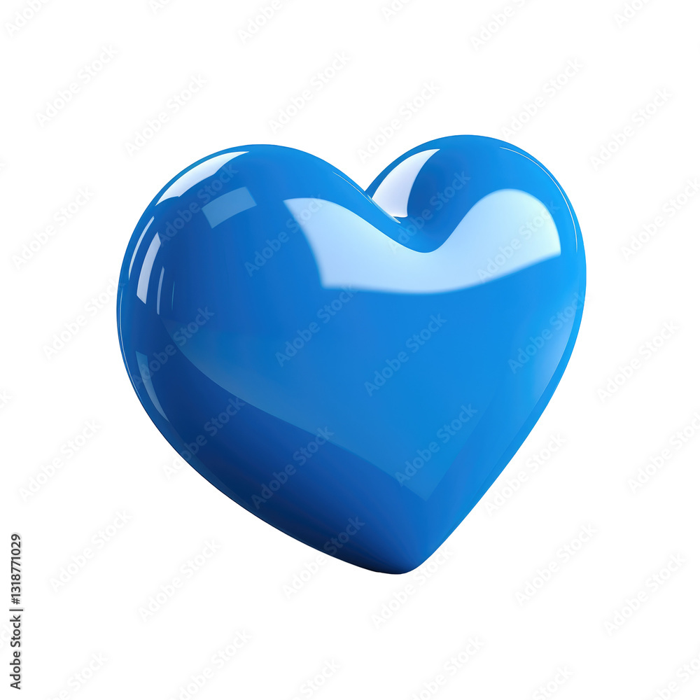 blue heart on transparent background blue heart on transparent background