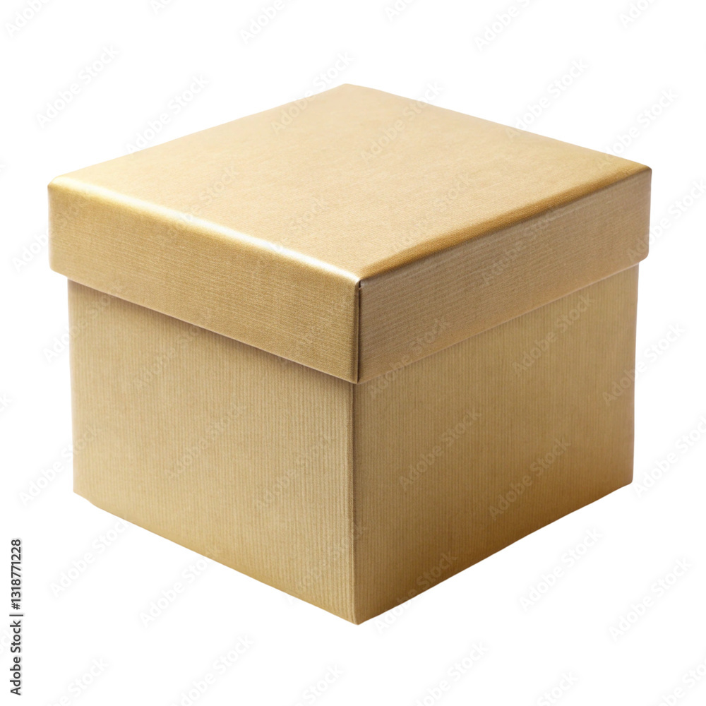 Simple Box Isolated on White Background
Simple Box Isolated on White Background