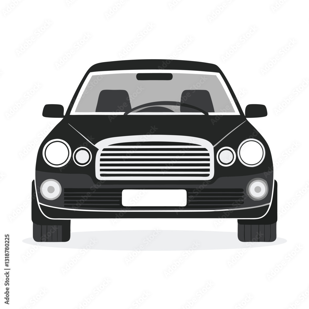 retro car isolated on white retro car isolated on white