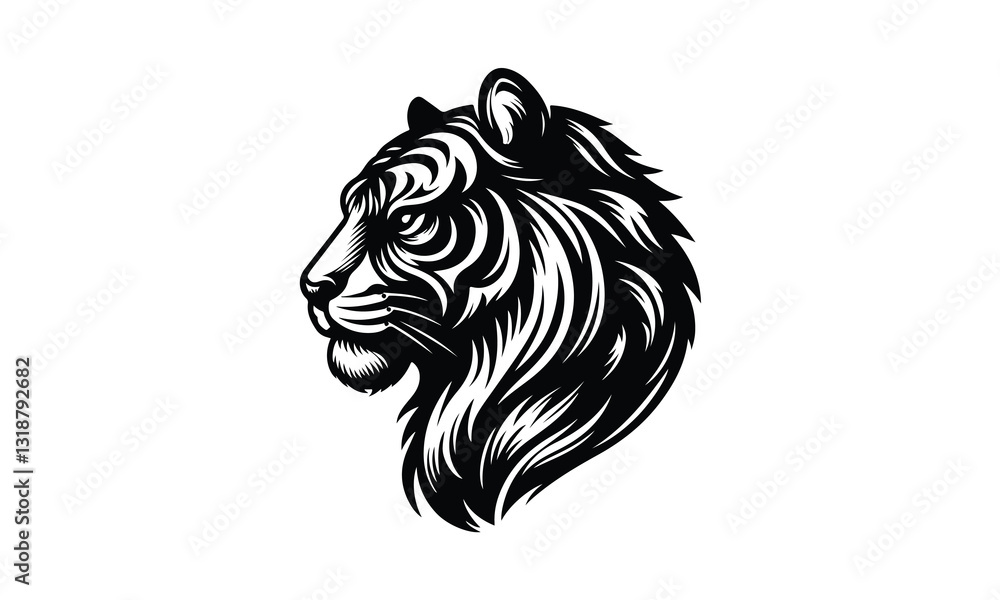 silhouette tiger face and head tittle, Tiger Face and Head Silhouette Vector, silhouette tiger silhouette tiger face and head tittle, Tiger Face and Head Silhouette Vector, silhouette tiger