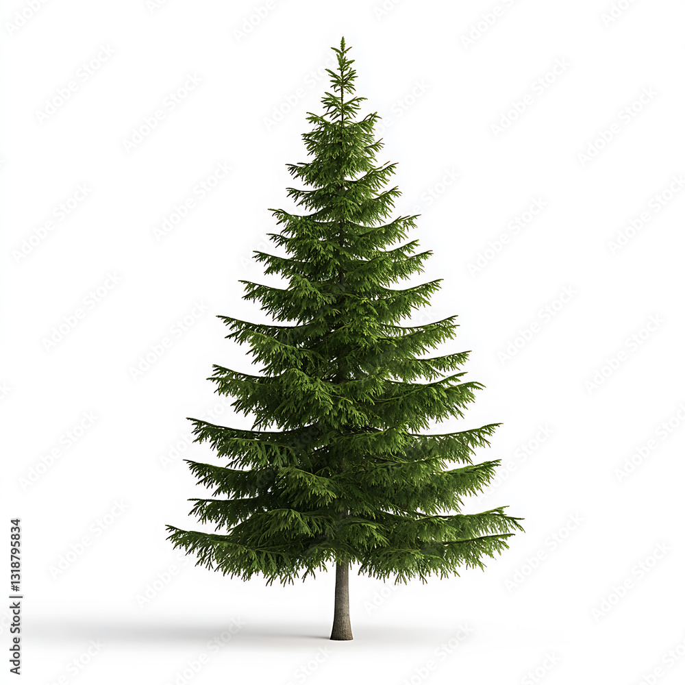 Obraz premium Growing evergreen tree nature setting image content indoor environment close-up view natural beauty