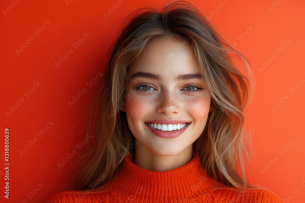 A striking supermodel beauty posing in a full-body portrait. She is the central focus of the composition, exuding elegance and style. A striking supermodel beauty posing in a full-body portrait. She is the central focus of the composition, exuding elegance and style.