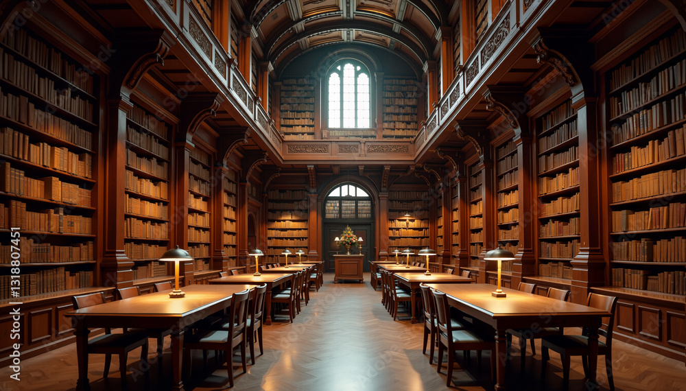 Grand Old Library Quiet Contemplation Space Grand Old Library Quiet Contemplation Space