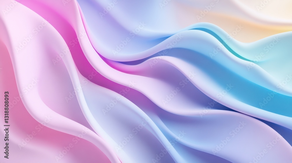 Soft pastel gradient background with a delicate geometric line frame, modern abstract composition for creative designs Soft pastel gradient background with a delicate geometric line frame, modern abstract composition for creative designs