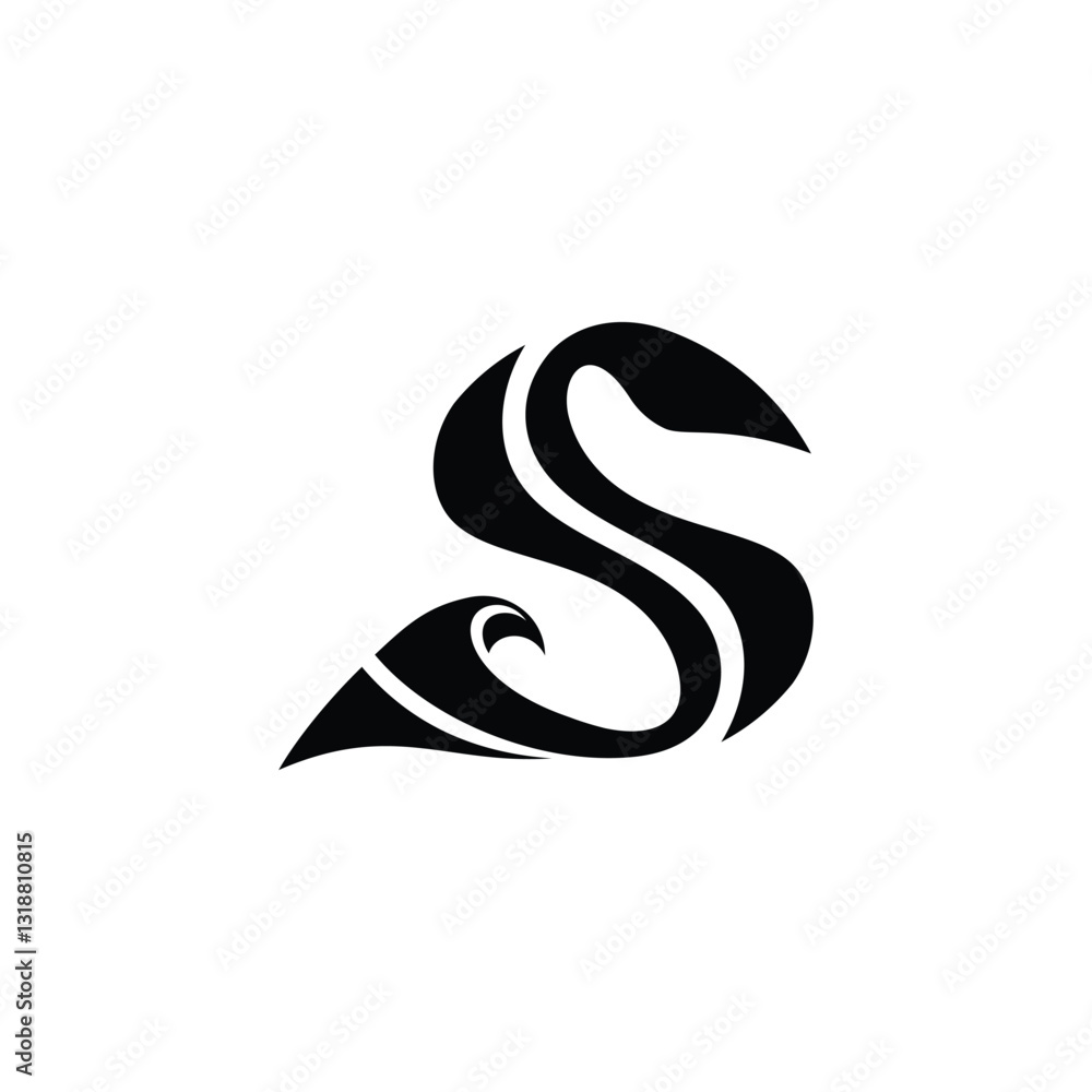 Letter S wave logo
