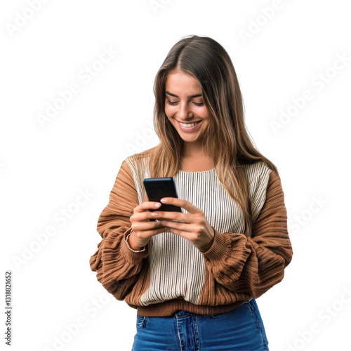 young woman using a mobile phone