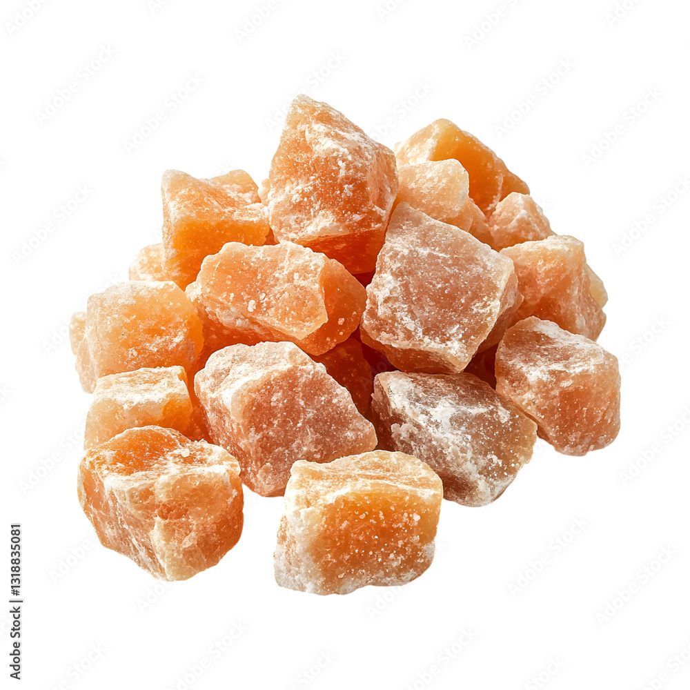 Pile of Orange Sugar Isolated on Transparent Background Pile of Orange Sugar Isolated on Transparent Background