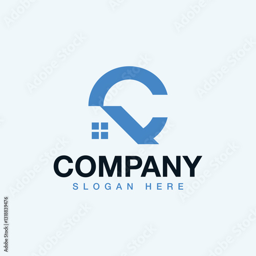 Letter C Estate Logo Design
