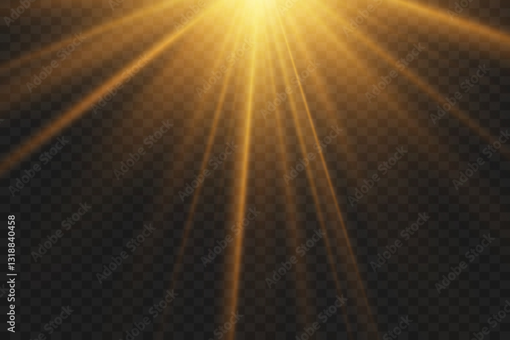 Light effect of glowing light and star flash. On a transparent background. Light effect of glowing light and star flash. On a transparent background.