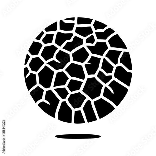 Cracked dry earth symbolizing drought