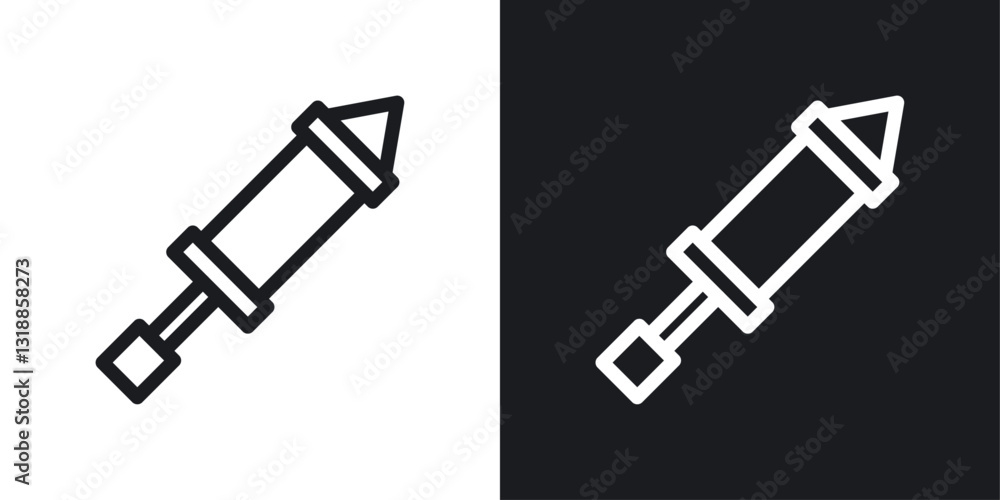 Holi icon set in black and white stroke lines Holi icon set in black and white stroke lines