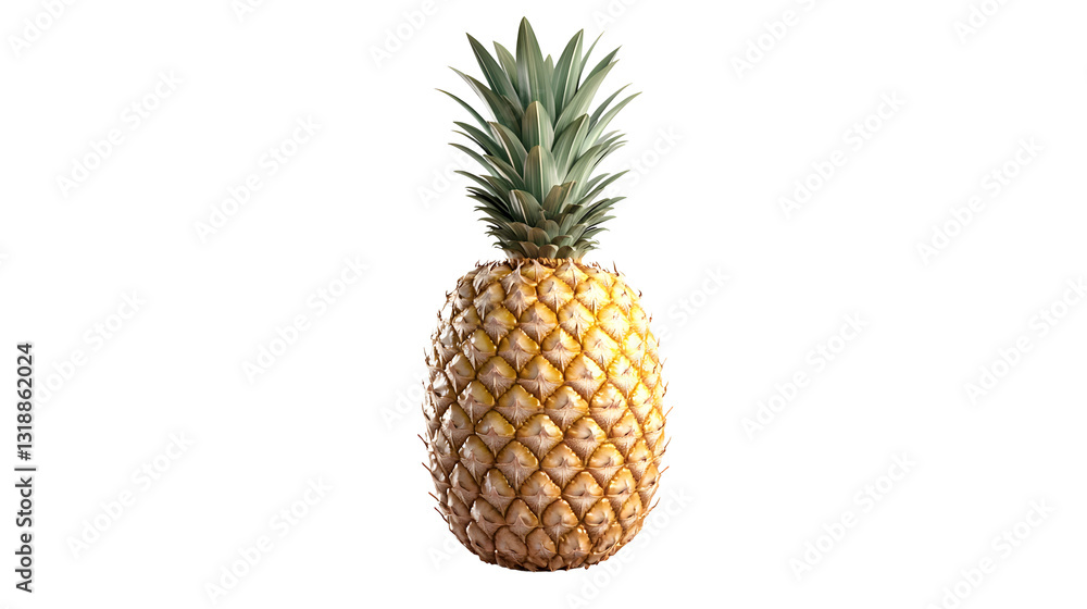 Fototapeta premium pineapple transparent background png