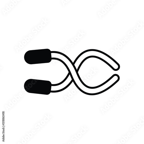 Battle Ropes stock illustration