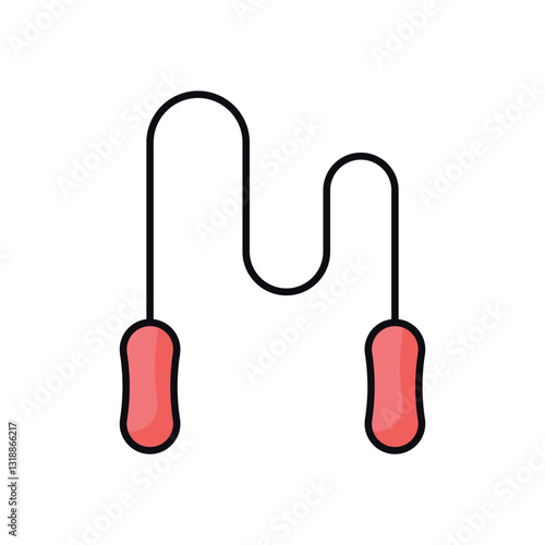 Jump Rope stock illustration